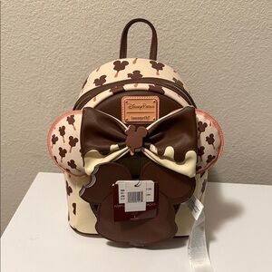 NWT Disney Loungefly Mickey Ice Cream EARS AND BACKPACK SET 😍